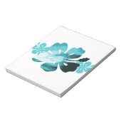 Hibiscus surf stijl notitieblok (Gedraaid)