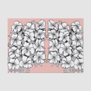 Hibiscus Tissue Paper Tissuepapier