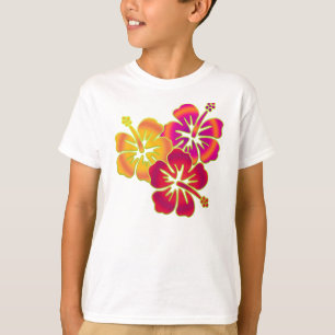 hibiscus trio t-shirt