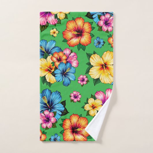 Hibiscus tropical (Serviette à main)