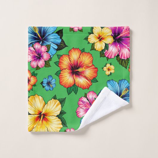 Hibiscus tropical (Gant de toilette)