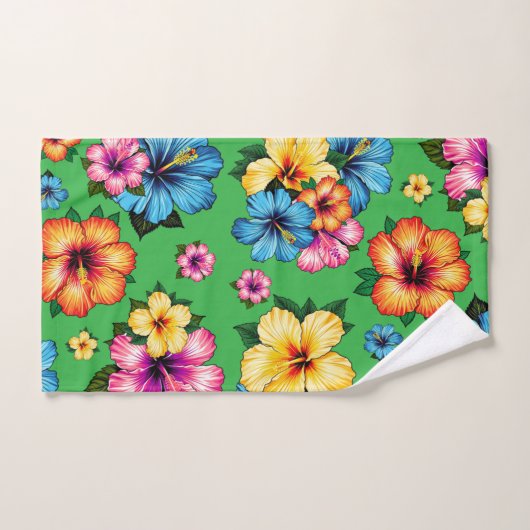 Hibiscus tropical (Serviette à main)