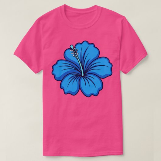 Hibiscus TShirt 17 (Design voorkant)