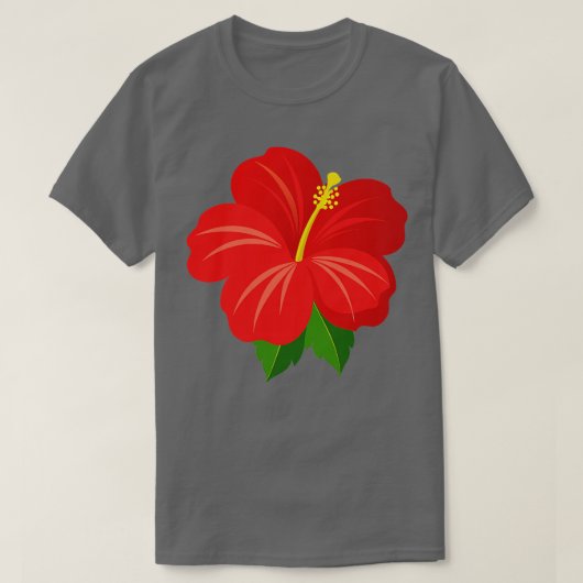 Hibiscus TShirt 3 (Design voorkant)