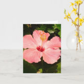 Hibiscus - V Kaart (Gele Bloem)