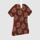 Hibiscus vintage hawaïen rouge (devant)