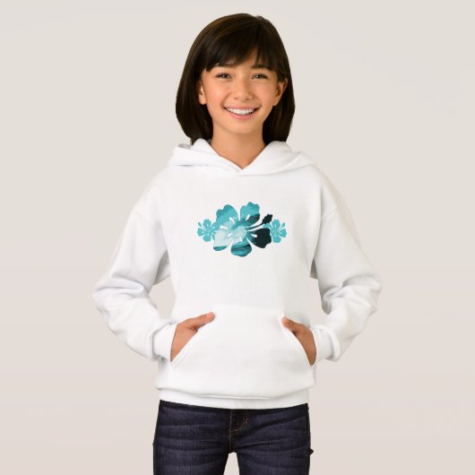 Hibiscus Wave Sweatshirt (Voorkant volledig)