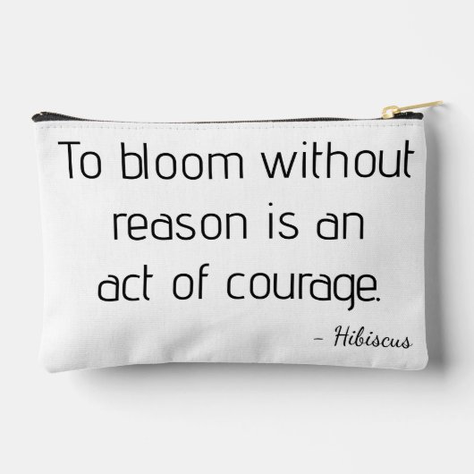 Hibiscus zachte pastelbloem pixel art etui (Achterkant)