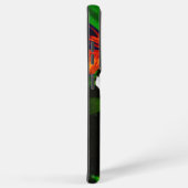 Hibiscusbloem met 2 tijger longwing vlinders samsung galaxy hoesje (Rechterkant)