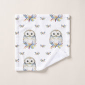 Hibou (Gant de toilette)