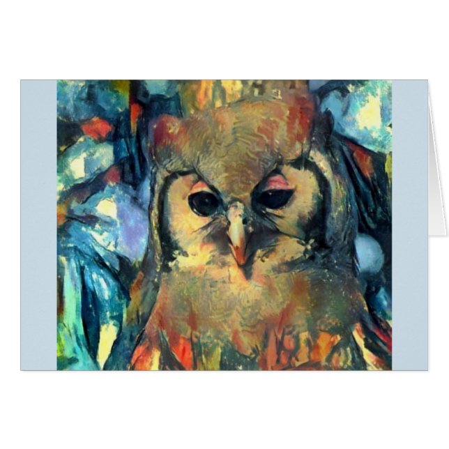 Hibou africain (Devant Horizontal)