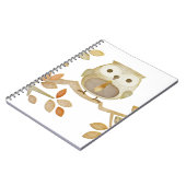 Hibou avec la cravate dans le carnet d'arbre (Côté gauche)