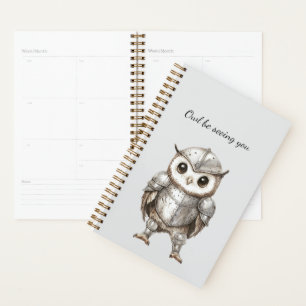 Hibou chevalier en armure brillante