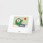 Hibou chinois de docteur - carte (Dos)