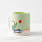 Hibou chinois de docteur - tasse (Devant gauche)