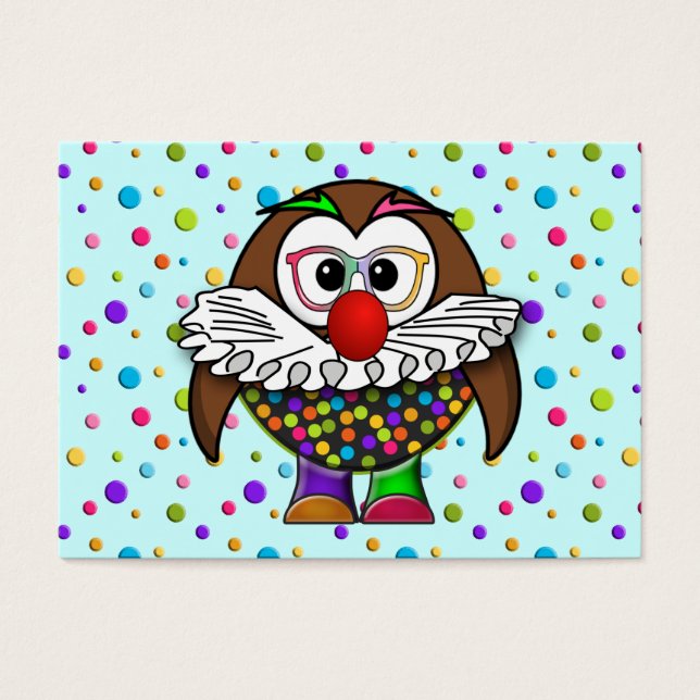hibou clown (Devant)