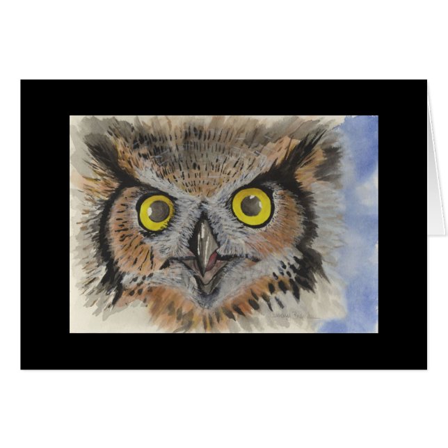 HIBOU DE LA NUIT (Devant Horizontal)