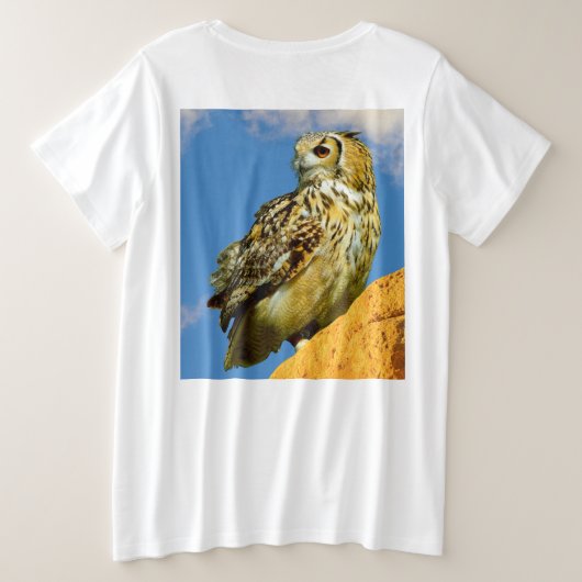 hibou de l'aigle eurasien (Design dos)