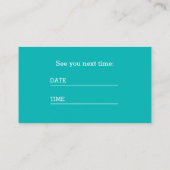 Hibou de pourpre de rappel de rendez-vous de cours (Dos)