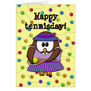 hibou de tennis - fille