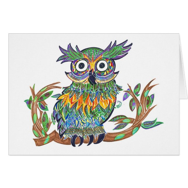 Hibou d'étincelle (Devant Horizontal)