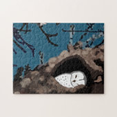 Hibou dormant - Puzzle (Horizontal)