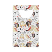 Hibou drôle de texture (Dos)