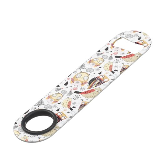 Hibou drôle de texture (Devant angulaire)