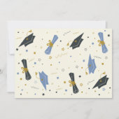 Hibou Enfants Graduation Photo Faire-part Invitati (Dos)