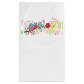 hibou, floral, mariage, fête d'anniversaire Sac ca (Dos)