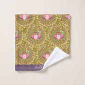 Hibou folk (Gant de toilette)