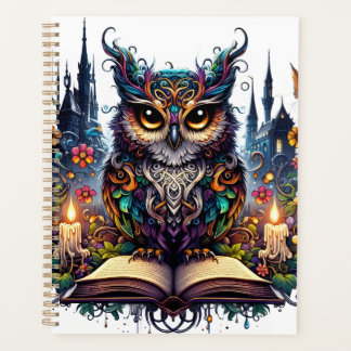 Hibou livresque magique