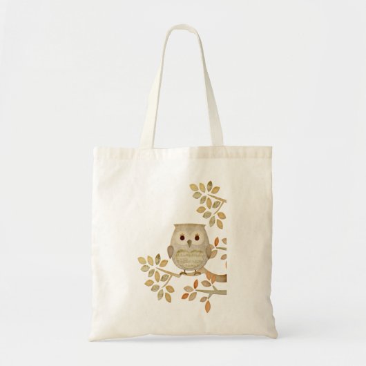 Hibou musical dans le sac d'arbre (Devant)