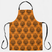 Hibou (orange) - Tablier (Recto)
