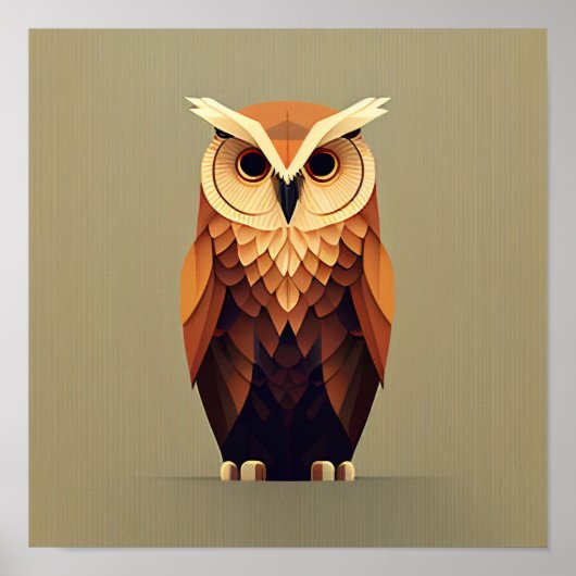 Hibou Poster (Voorkant)