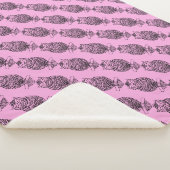 Hibou (rose) - Plaid Sherpa (3/4)