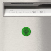 Hibou (vert foncé) - Aimant (In Situ (Lave-vaisselle))