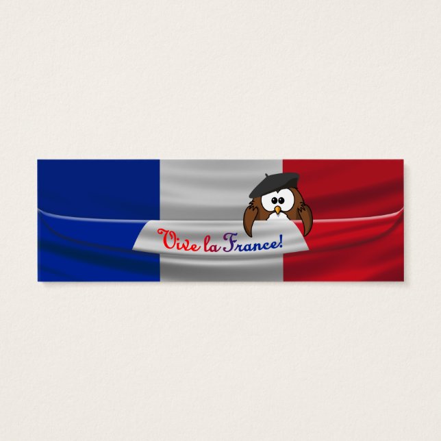 hibou Vive la France (Dos)