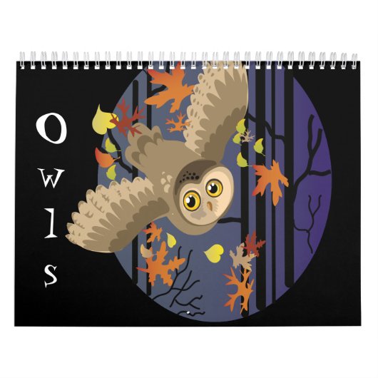 Hiboux, calendrier (Protection)