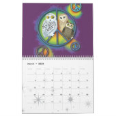 Hiboux, calendrier (Mar 2026)