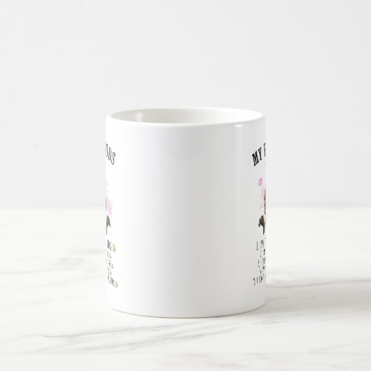 Hiboux et devis - Mug 11oz en céramique (Centre)