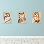 Hiboux se comportant mal : Collection de Sass et d (Parquet)