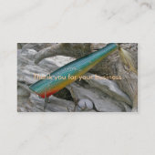 Hickey Do Beachcomber Fishing Lure Carte de visite (Dos)