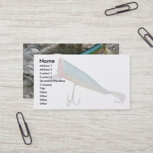 Hickey Do Beachcomber Fishing Lure Carte de visite
