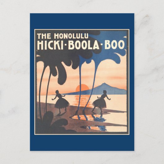 Hicki Boola Boo Briefkaart (Voorkant)