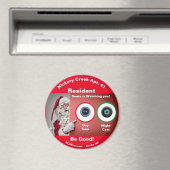 Hickory Creek Apt. 41 Père Noël regarde Magnet (In Situ (Lave-vaisselle))