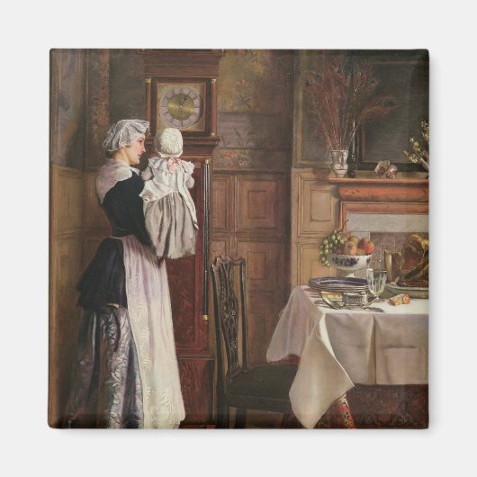 Hickory, Dickory, Dock Magneet (Voorkant)