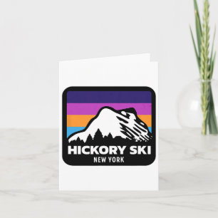 Hickory Ski New York Skien Snowboarden Familie Tr Kaart