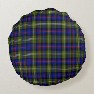 Hicks Scottish Tartan Pillow Rond Kussen