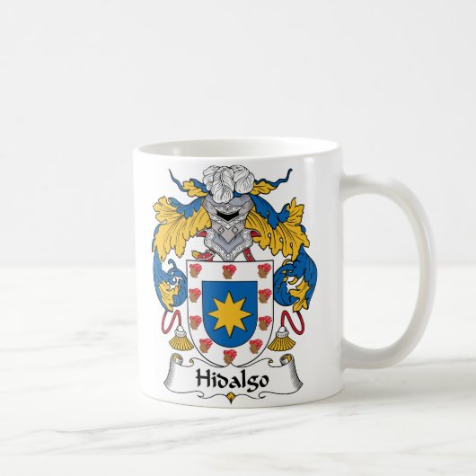 Hidalgo Family Crest Koffiemok (Rechts)